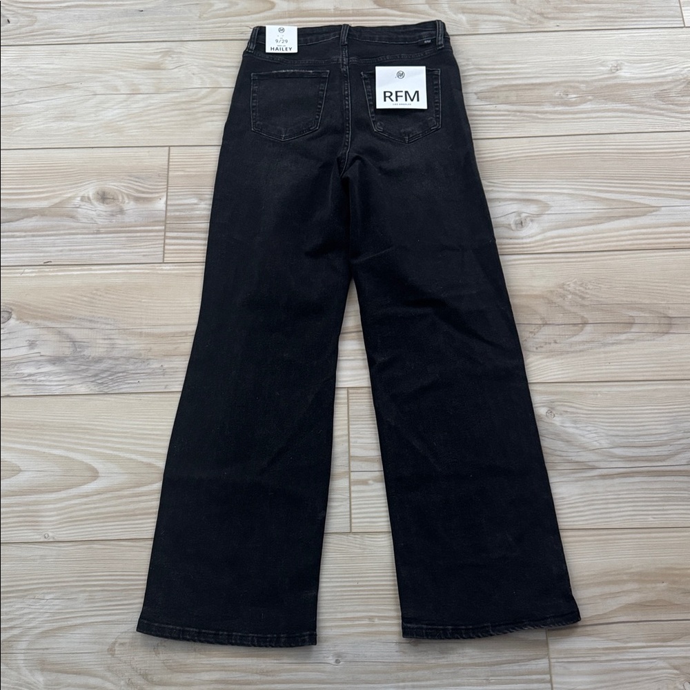 RFM Hailey Wide-Leg High-Rise Jeans - Picture 3 of 5